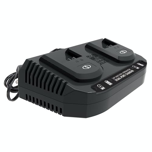 Snow + Sun Joe 24V Bundle W/ (2) 2.0-Ah Batts and Dual Quick Charger (Open Box)