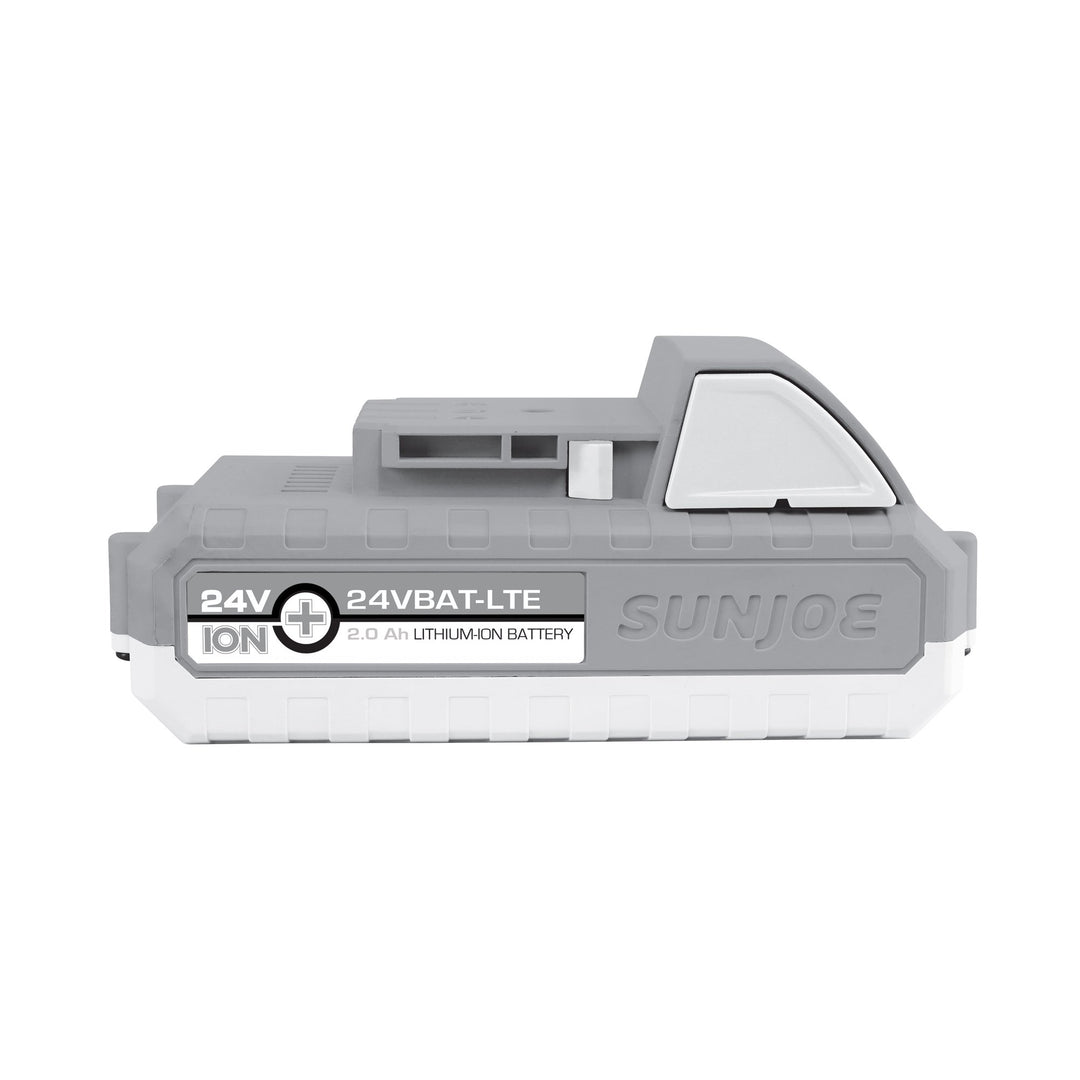 Restored CERTIFIED AUTHENTIC Snow Joe + Sun Joe iON+ 24VBAT-LTE | EcoSharp LITE Lithium-Ion Battery | 24 Volt | 2.0 Ah (Refurbished)