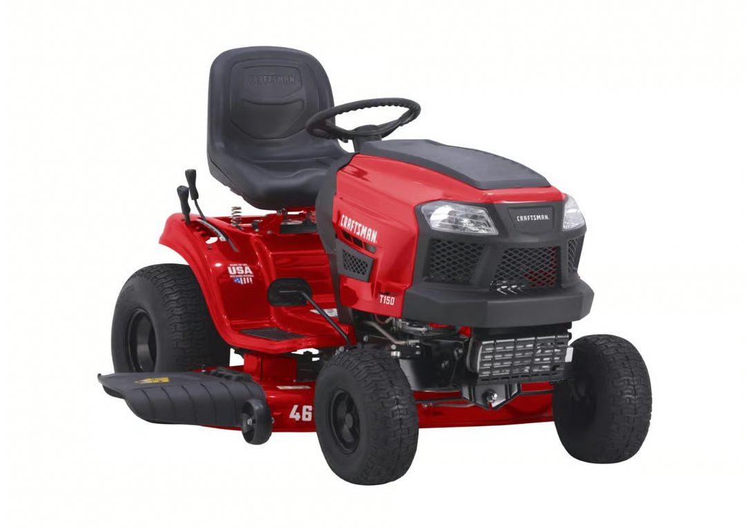 Restored Craftsman T150 Gas Lawn Tractor | 46-in | 540cc | 19HP Briggs and Stratton Engine | Turn Tight Technology (Refurbished)