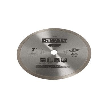 DeWalt DW4791 7 Inch Tile Blade