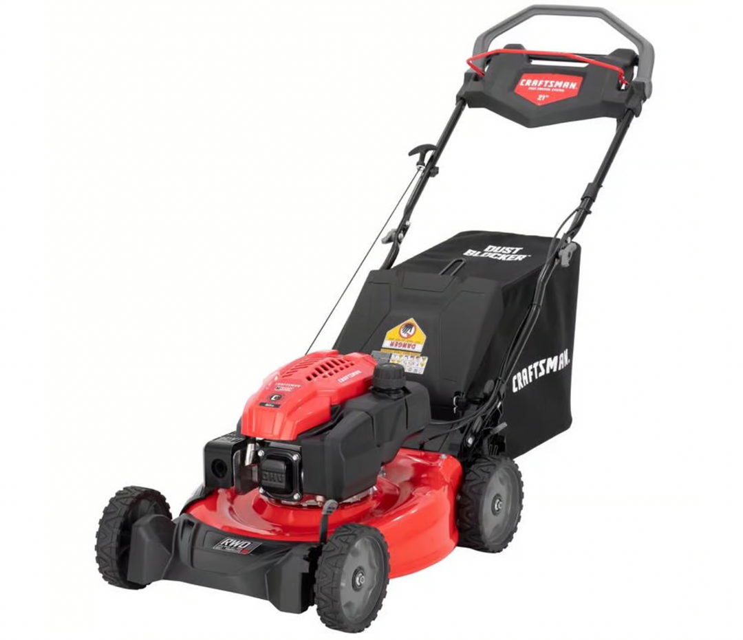Craftsman M310C | 21in 163cc Gas Self-Propelled Lawn Mower | RWD | Pace Control System (12ABO2C2093)