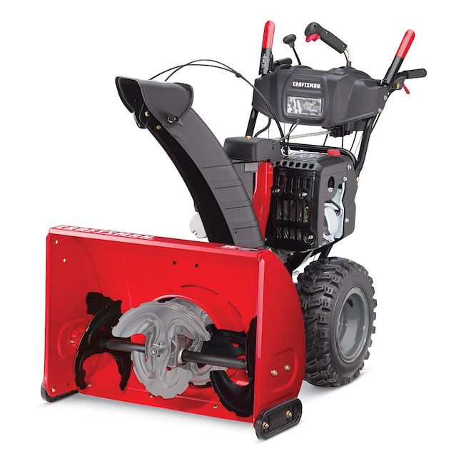 CRAFTSMAN SB650 | 28in 357cc Three-Stage Self-Propelled Gas Snow Blower | Push-button Electric Start