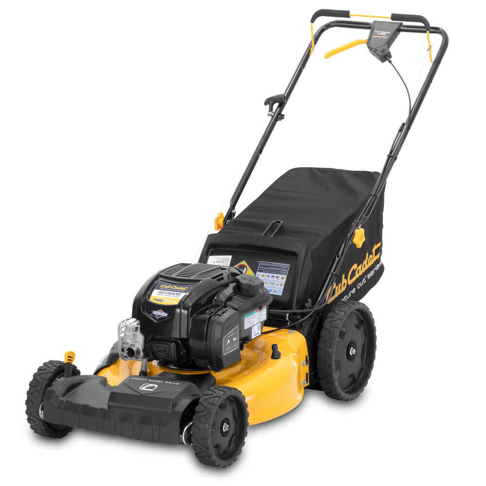 Cub Cadet SC300B | 3-in-1 Gas Self Propelled Walk Behind Lawn Mower | Front Wheel Drive | 21 in. 163cc Briggs And Stratton Engine (Open Box)