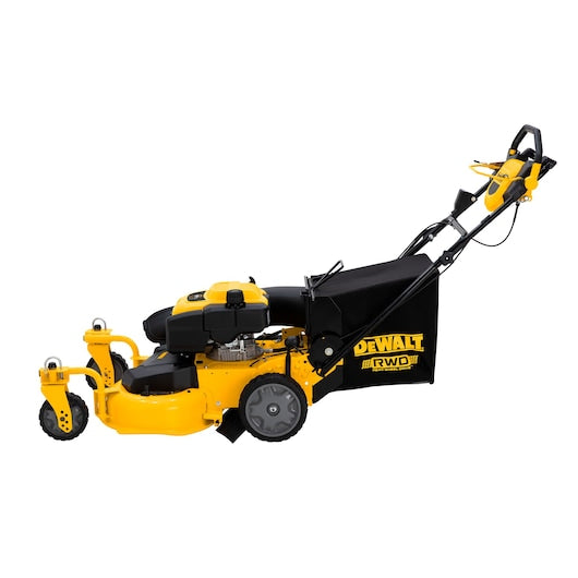 DEWALT DW12ABW6RK039 | 28 in. RWD Self-Propelled Lawn Mower | 224cc E-GOV Engine | 3-in-1 | High Rear Wheels (Open Box) | In-Store Exclusive