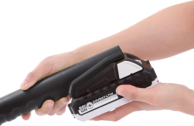 Restored Sun Joe 24V-PWSCRB-LTW | 24V Cordless Indoor/Outdoor 1000-OPM Oscillating Scrubber | 4 Attachments & Battery + Charger (Refurbished)