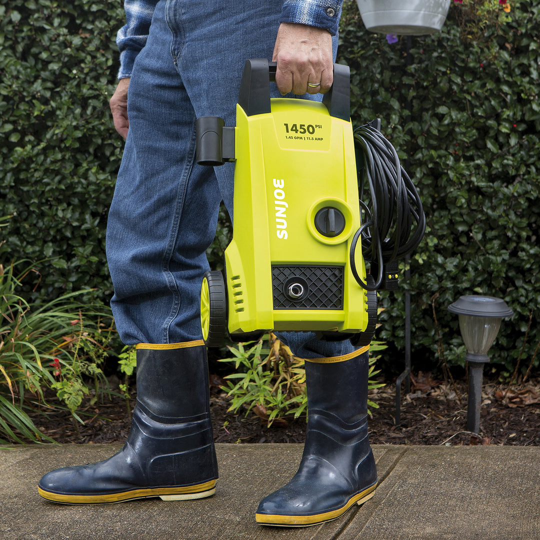 Restored Sun Joe SPX1000 | Electric Pressure Washer | 1450 PSI | 1.45 GPM | 11.5-Amp (Refurbished)