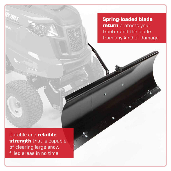 Arnold 19A30017OEM 46-Inch Snow Blade Attachment | 46 Inch | Black