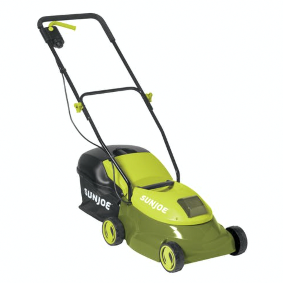 Restored Sun Joe MJ401C | In-Store Exclusive | Cordless Push Lawn Mower | 14-Inch | 28-Volt (Remanufactured)