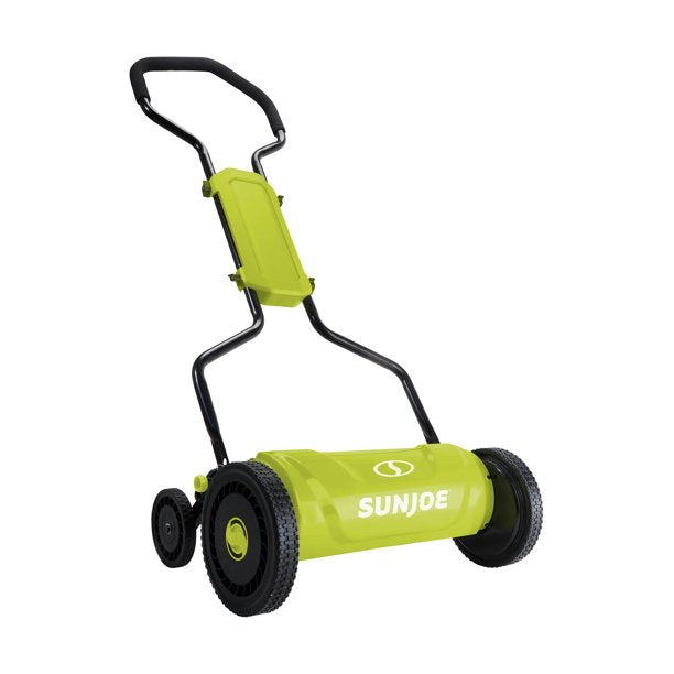 Restored Sun Joe MJ1800M Silent Push Reel Mower | 5-Position | 18-inch Quad-Wheel (Refurbished)