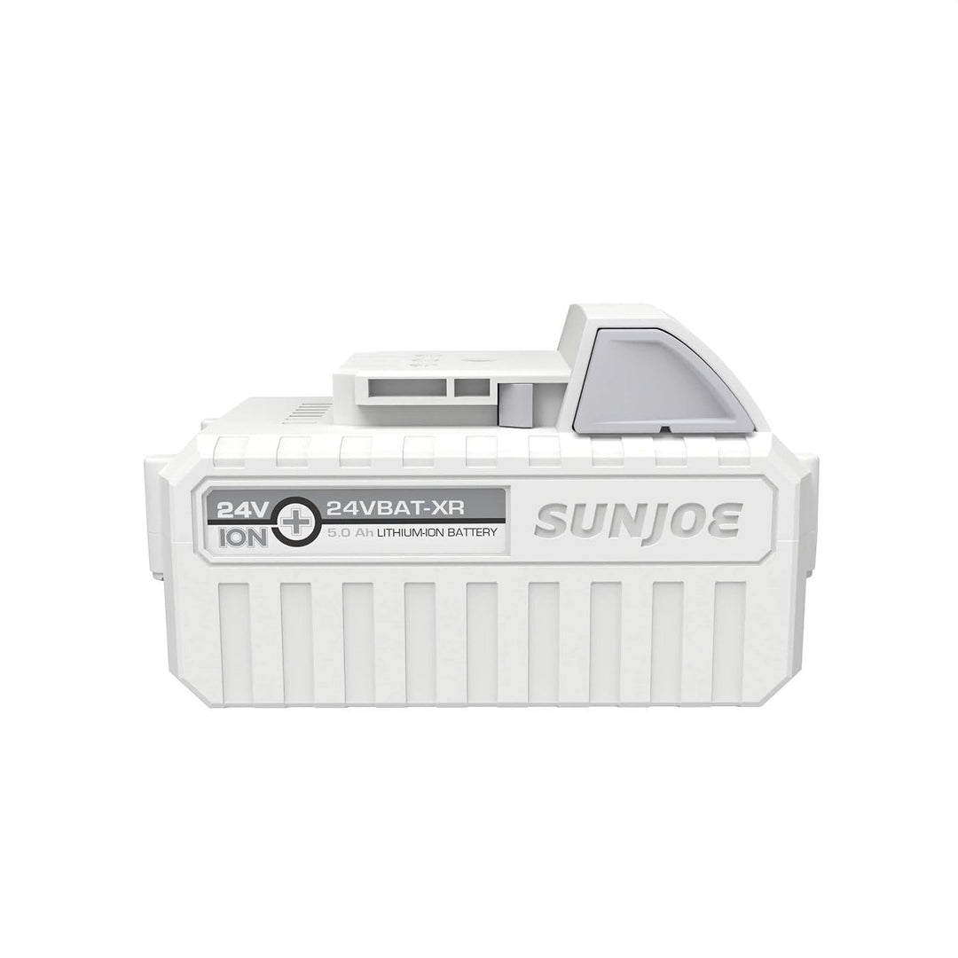 Restored Snow Joe Certified Authentic IONMAX System Compatible 24VBAT-XR EcoSharp Pro Lithium-Ion Battery, 24 Volt, 5.0-Ah (Refurbished)
