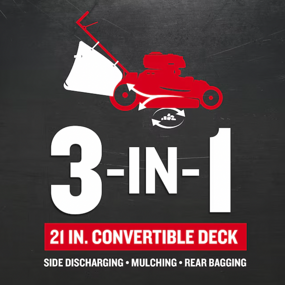 CRAFTSMAN M320 | 21-in Gas Self-Propelled Lawn Mower | 163-cc Briggs and Stratton Engine | 11-in Rear Wheels