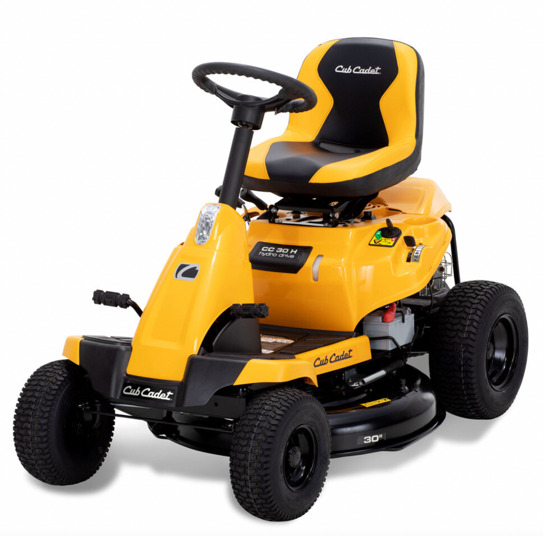Cub Cadet CC30H Compact Riding Lawn Mower | 30 in. | 10.5 HP | High-Back Seat | 344cc Briggs & Stratton Engine | Hydrostatic Transmission (Open Box) | In-Store Exclusive