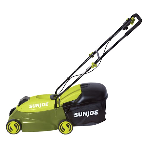 Restored Sun Joe MJ401C-PRO Cordless Push Lawn Mower | 14-in | 28 Volt | Discharge Chute (Refurbished)