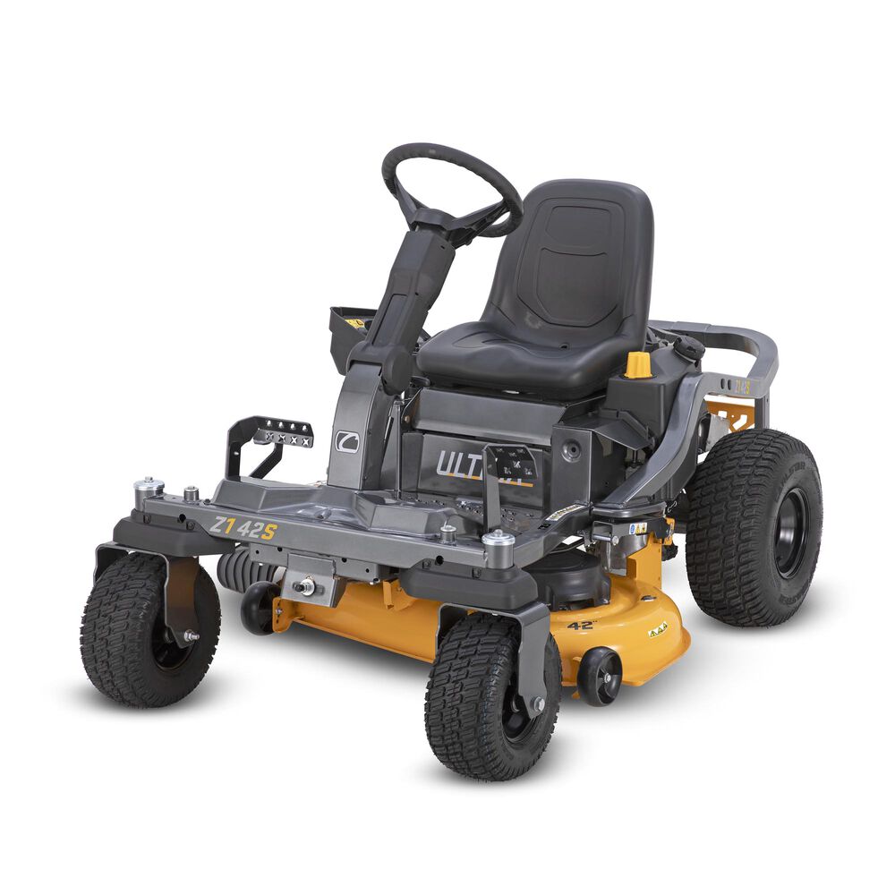 Cub Cadet Z1 42S | 42in 547cc Zero-Turn Lawn Mower With IntelliPOWER | Steering Wheel (Open Box)