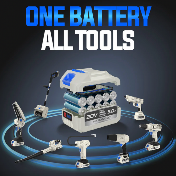 Restored Sun Joe X20-BATT-5A | X20 Series 20V 5Ah Lithium-ION Battery | For Universal 20V ECOSHARP Devices | w/LED Indicator (Refurbished)