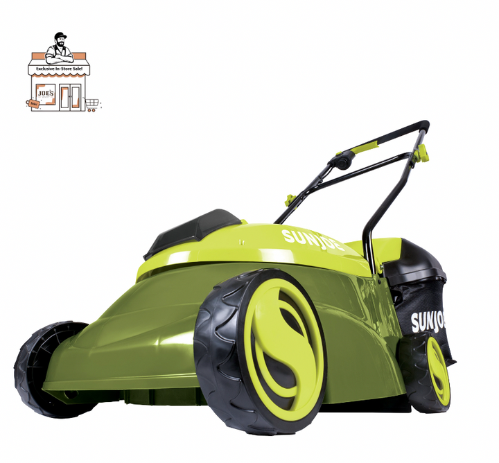 Restored Sun Joe MJ401C | Cordless Push Lawn Mower | 14-Inch | 28-Volt (Remanufactured) | LOCAL PICKUP ONLY