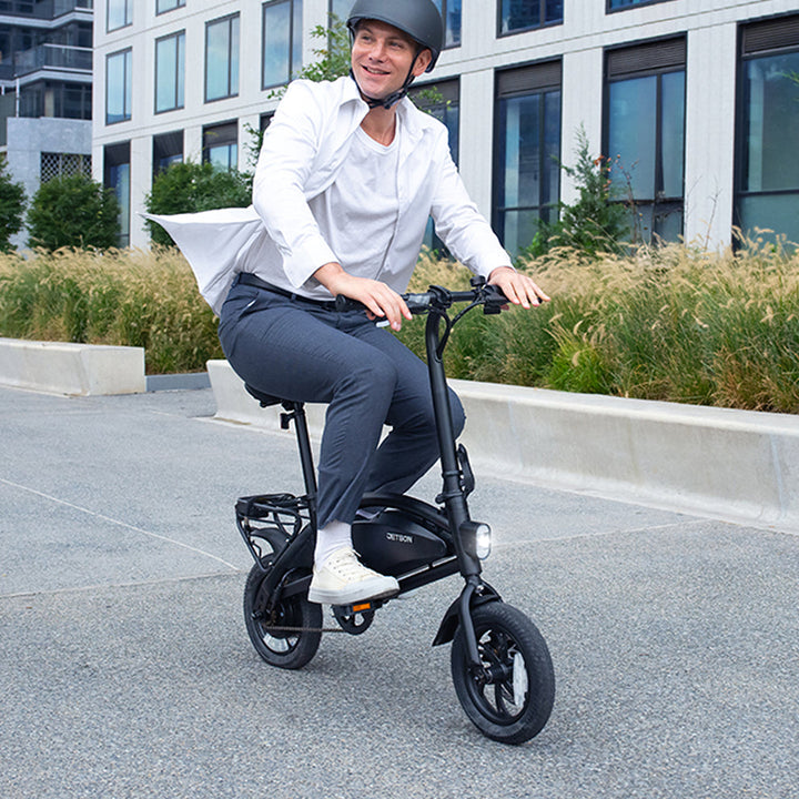 Jetson Axle X Foldable Electric Bike | 15.5 MPH & 25 Mile Range | Compact w/ Dual Disc Brakes & LED Headlight | In-Store Exclusive