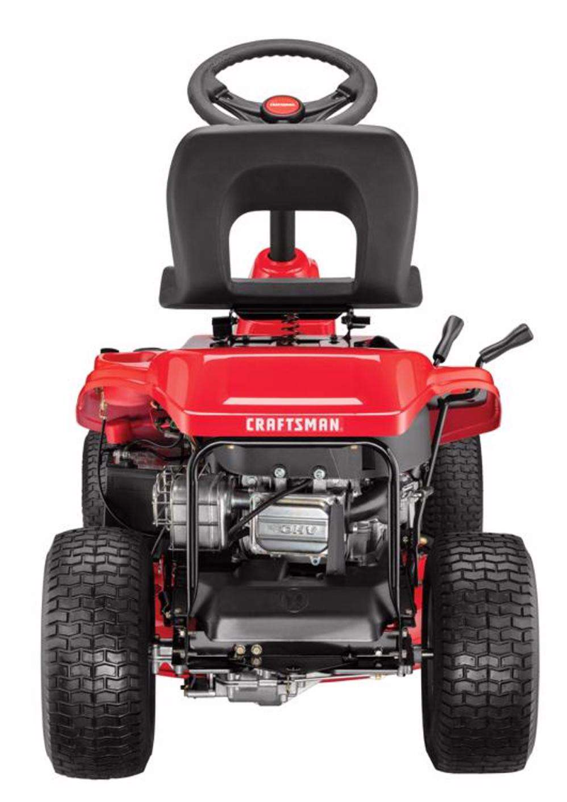 CRAFTSMAN R110 | 30-in Riding Lawn Mower | 10.5-HP Briggs and Stratton Engine | 344cc