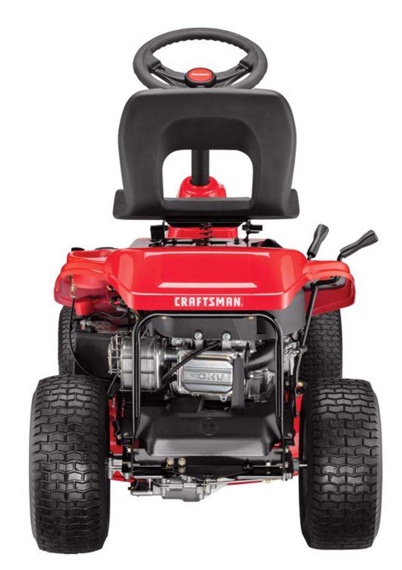 CRAFTSMAN R110 | 30-in Riding Lawn Mower | 10.5-HP Briggs and Stratton Engine | 344cc (Open Box)