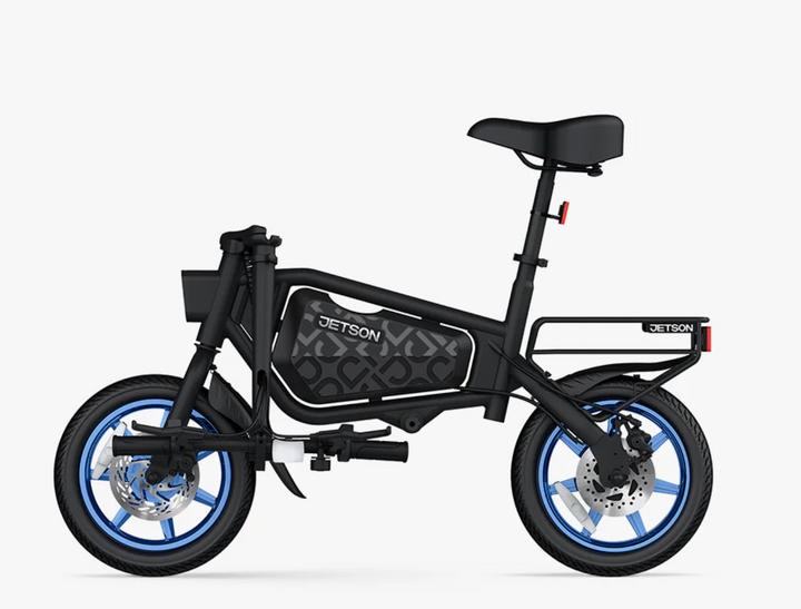 Jetson Bolt X Electric Foldable Ride-On Bike | 250W Motor | 15.5 MPH | 15 Mile Range | LED Display | Cruise Control | Cargo Rack | In-Store Exclusive