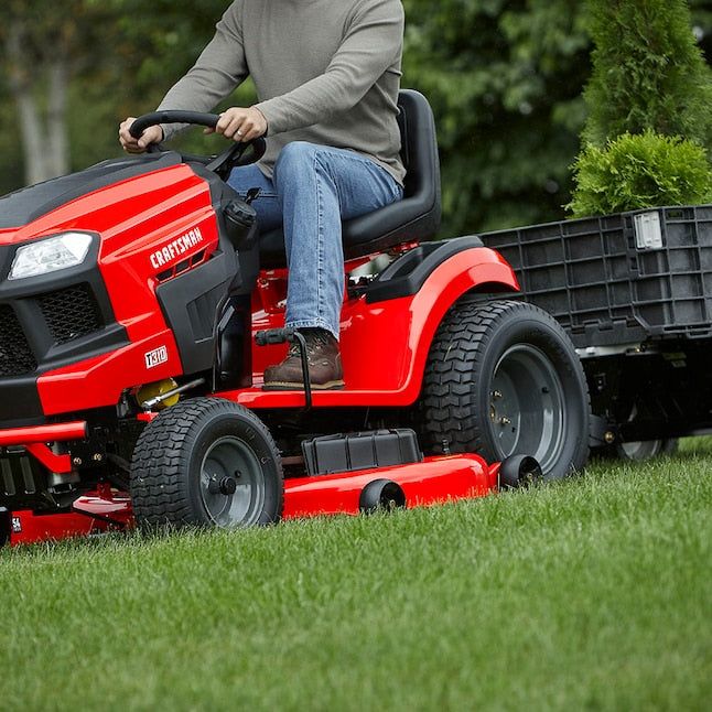 Craftsman T310 Riding Lawn Mower | 54-in | 24-HP Kohler Twin-Cylinder 7000 Series Engine | Turn Tight Steering | V-Twin Hydrostatic Transmission  | 13AQA2BWA66