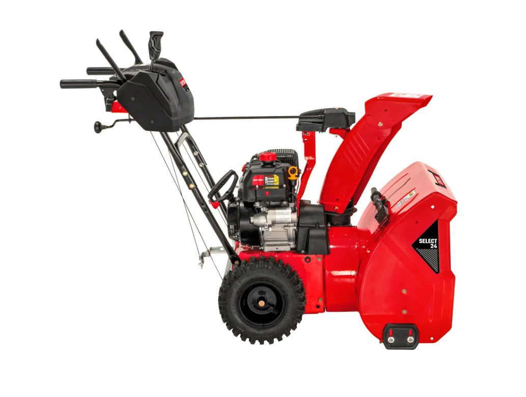 CRAFTSMAN 24-inch 208cc Two-stage Gas Snow Blower | Self-Propelled | Steel Chute | Electric Start (31AS6K1EB93)