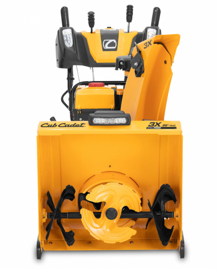 Cub Cadet 3X 26" TRAC IntelliPOWER Snow Blower | 357cc | Three Stage | Self Propelled | Power Steering | Electric Start | Heated Grips (Open Box)