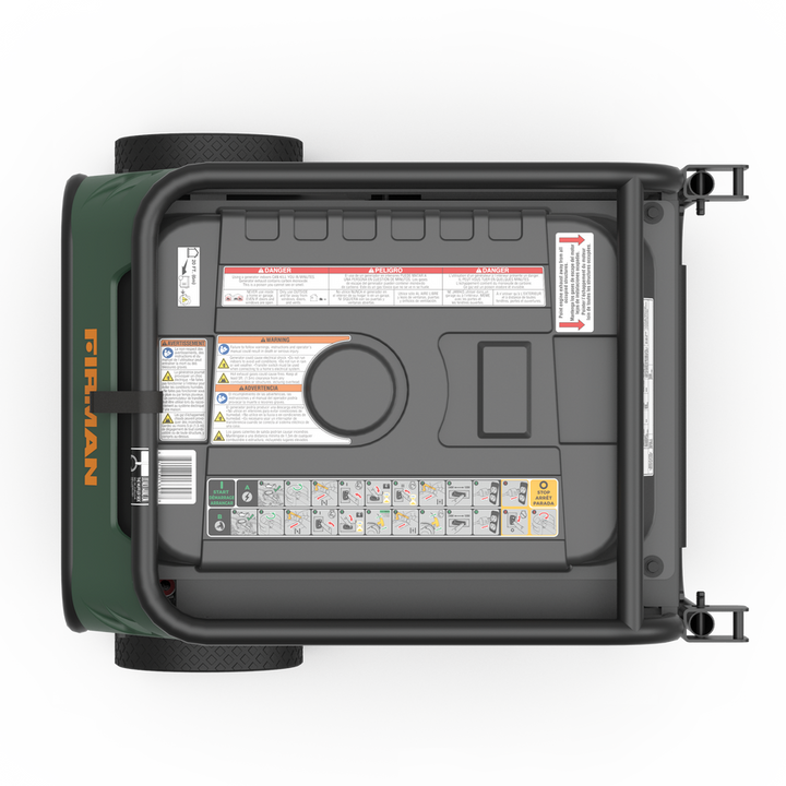 Restored Firman L03391 4100 Watt LPG Propane Portable Generator | Electric Start | 208 cc Engine (Refurbished)