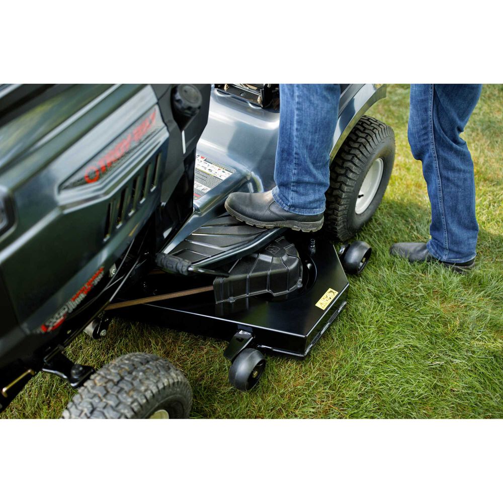 Restored Scratch and Dent Troy-Bilt Super Bronco 50 XP Riding Lawn Mower 50' Cut Fabricated Steel Deck (Refurbished)