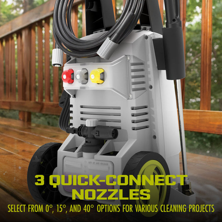 Restored Sun Joe SPX2790-MAX | Electric Pressure Washer | 2200 PSI Rated Pressure | Included Foam Cannon (Refurbished)