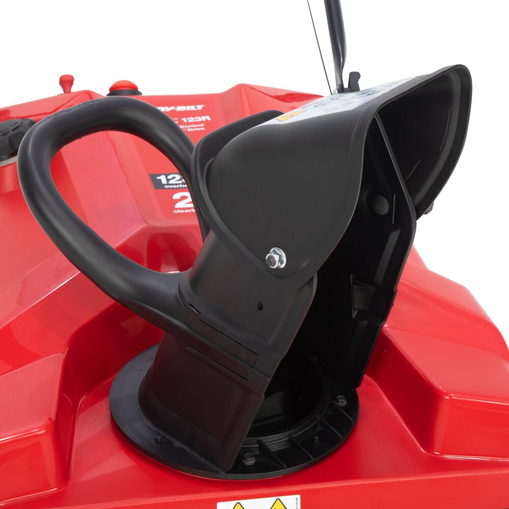 Troy-Bilt Squall 21 in. 123 cc Single-Stage Gas Snow Blower with E-Z Chute Control Model 123R (Open Box)