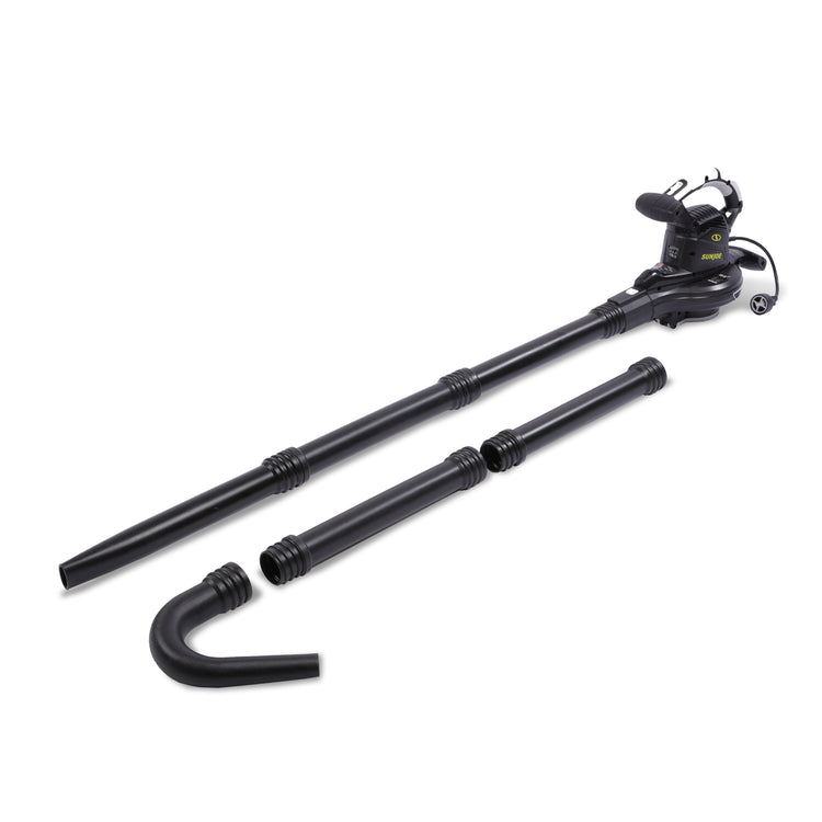 Sun Joe SJ-BVM-GA | Electric 3-in-1 Blower, Mulcher & Vacuum | With Gutter Kit (Refurbished) | In-Store Exclusive