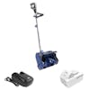 Restored Snow Joe 24V-SS12-XR | 24V iON+ Cordless Snow Shovel Kit | 12-inch | W/ 5.0-Ah Battery + Charger (Refurbished)
