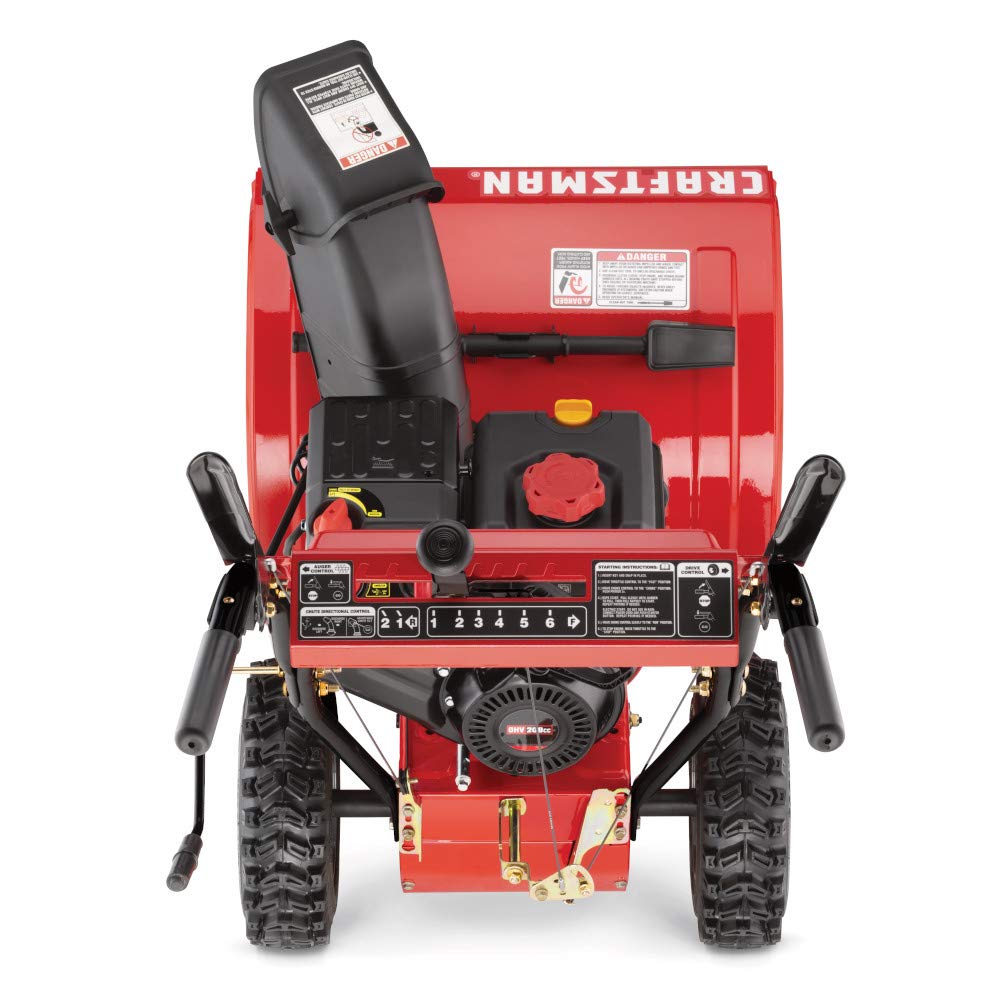 Craftsman 24" 208cc Electric Start Two-Stage Snow Blower