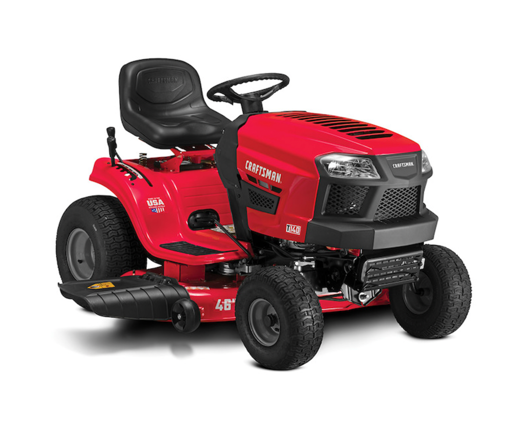 Craftsman T140 | 46" 18.5HP Riding Mower | 540cc Briggs and Stratton Engine (Open Box)