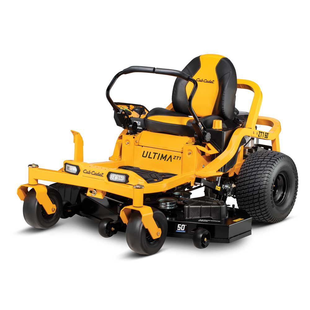 Cub Cadet ZT1 50 | 50in 23HP Zero-Turn Mower | 726cc Kawasaki Engine | AeroForce Fab Deck | Dual Hydrostatic Transmissions (Open Box)