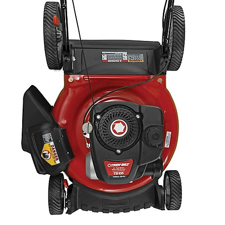 Restored Troy-Bilt TB105 21 in. 140cc Gas-Powered 2-in-1 Push Lawn Mower (Refurbished)