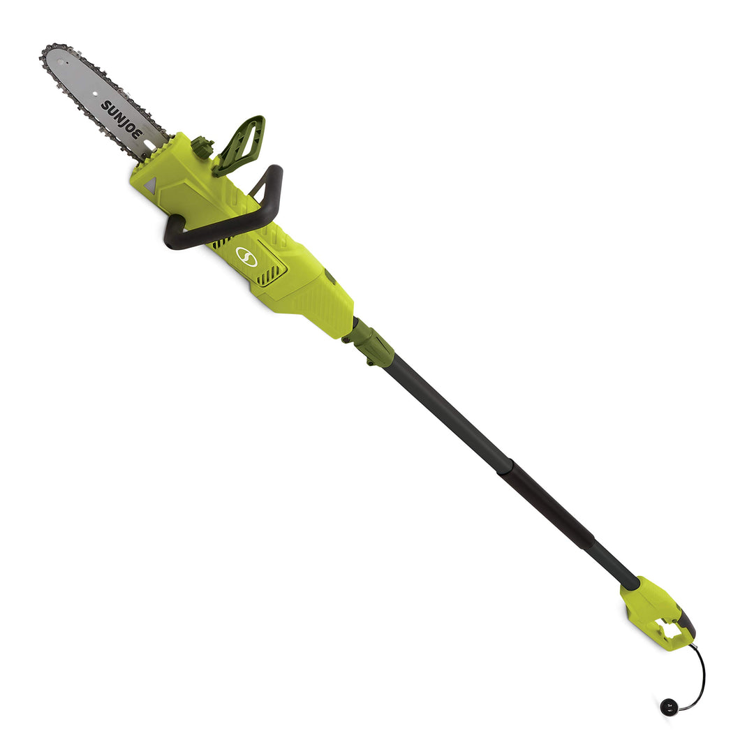 Restored Sun Joe SWJ805E | 2-in-1 Convertible Electric Telescoping Pole Chain Saw | 6 Amp (Refurbished)