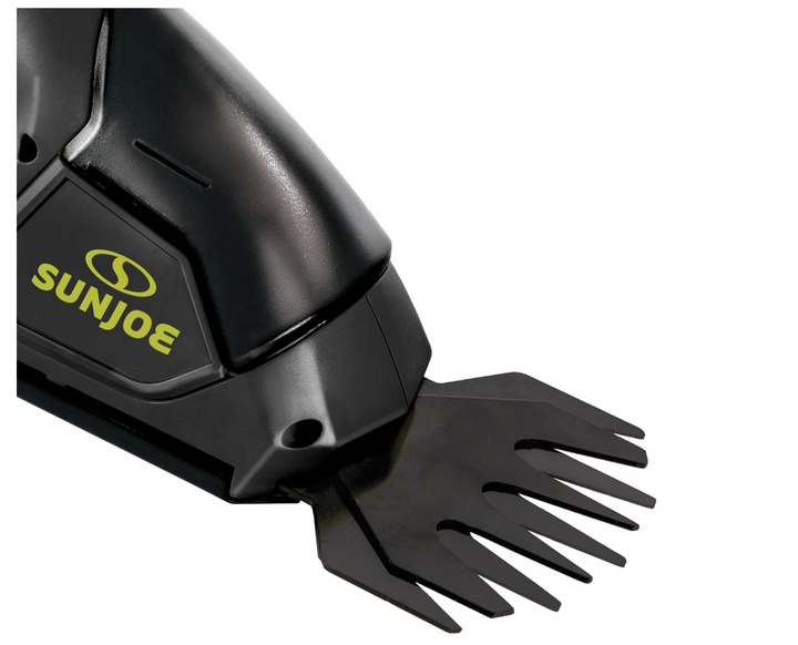 Sun Joe HJ604C 7.2-Volt 2-in-1 1250-RPM Cordless Grass Shear / Shrubber Handheld Trimmer, Rechargeable On-board Lithium-Ion Battery and Charger Included | Used Like New
