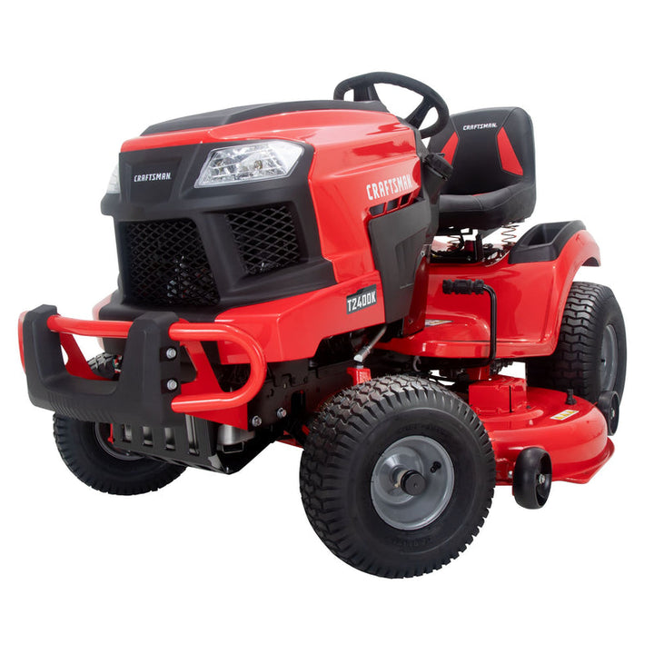 CRAFTSMAN T2400K | 46in 22HP TURN TIGHT Gas Riding Lawn Mower | KOHLER Twin-Cylinder 7000 Series Engine | Hydrostatic Transmission