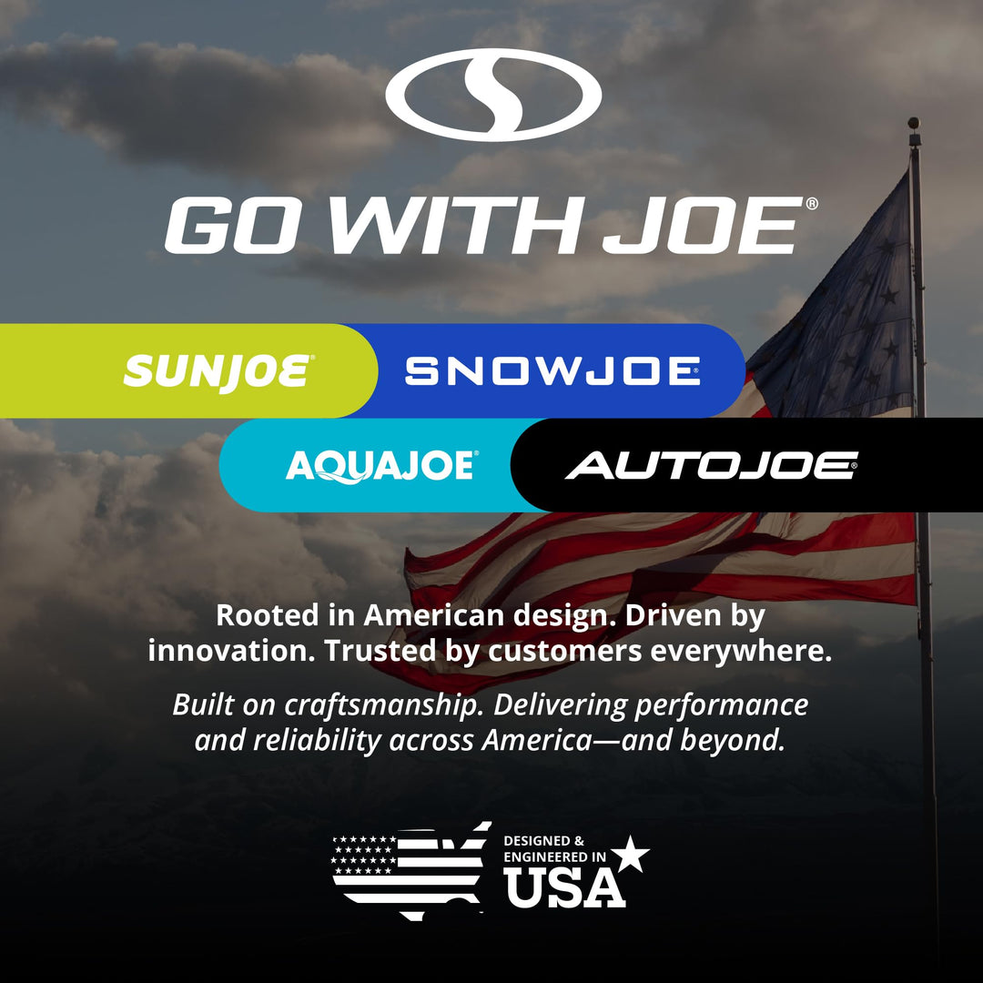 Snow Joe SJBLZD-GO | 2-in-1 SnowBroom with Ice Scraper | Lightweight Dual-Head Car Windshield Snow Remover |18" to 23" Telescoping Handle (Open Box)