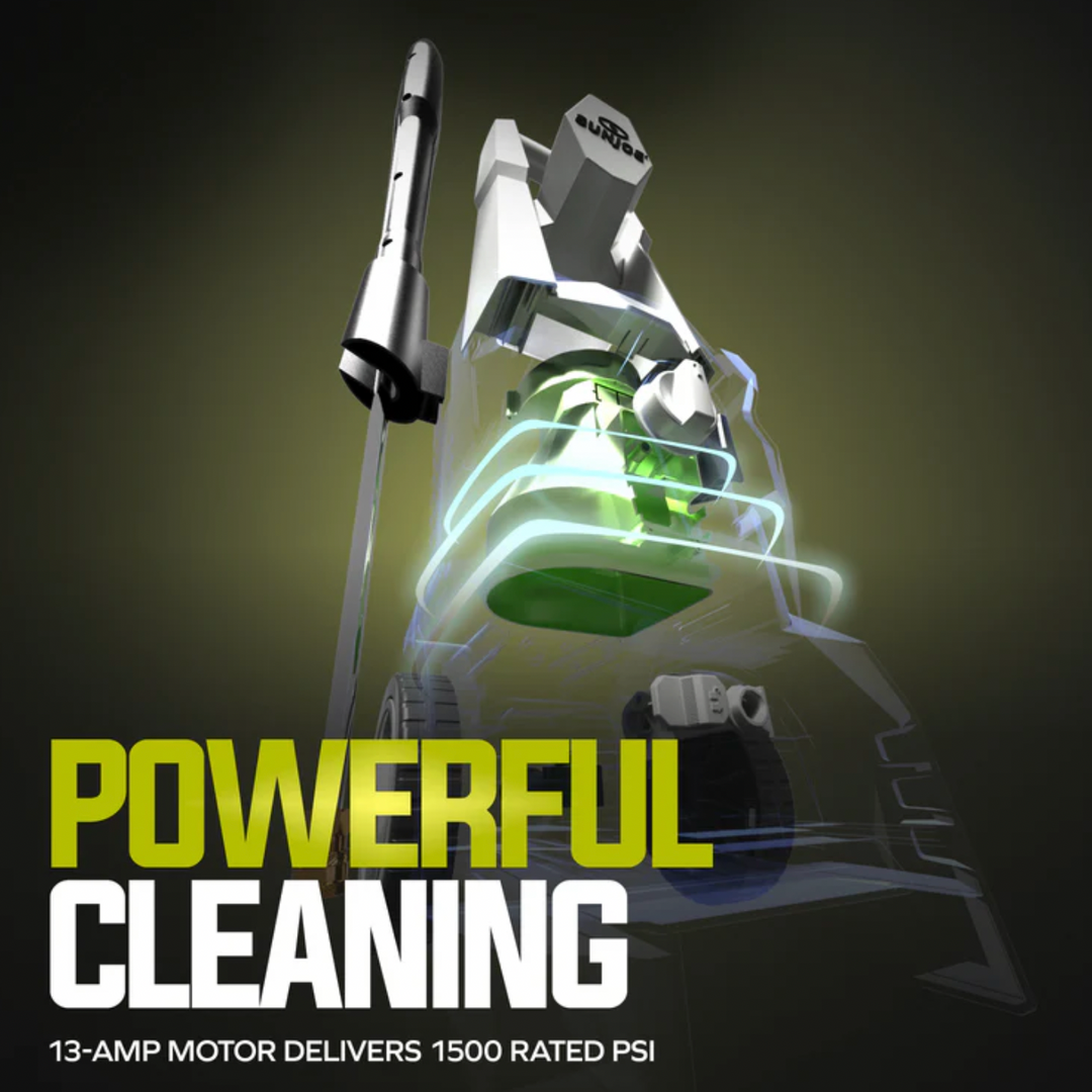 Restored Sun Joe SPX200-GO | 2000 PSI Electric Pressure Washer | 13-Amp | 4 Nozzles | Foamer Cannon (Refurbished)