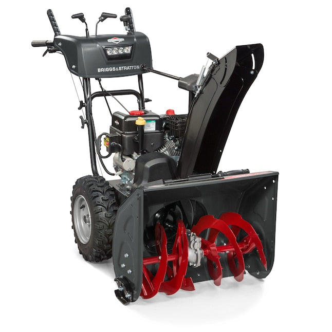 Briggs & Stratton 1024MDS | 24in Two-Stage Self-Propelled Gas Snow Blower | 208-cc | Push-Button Electric Start | Power Steering | Headlights | Heated Handles (Open Box)