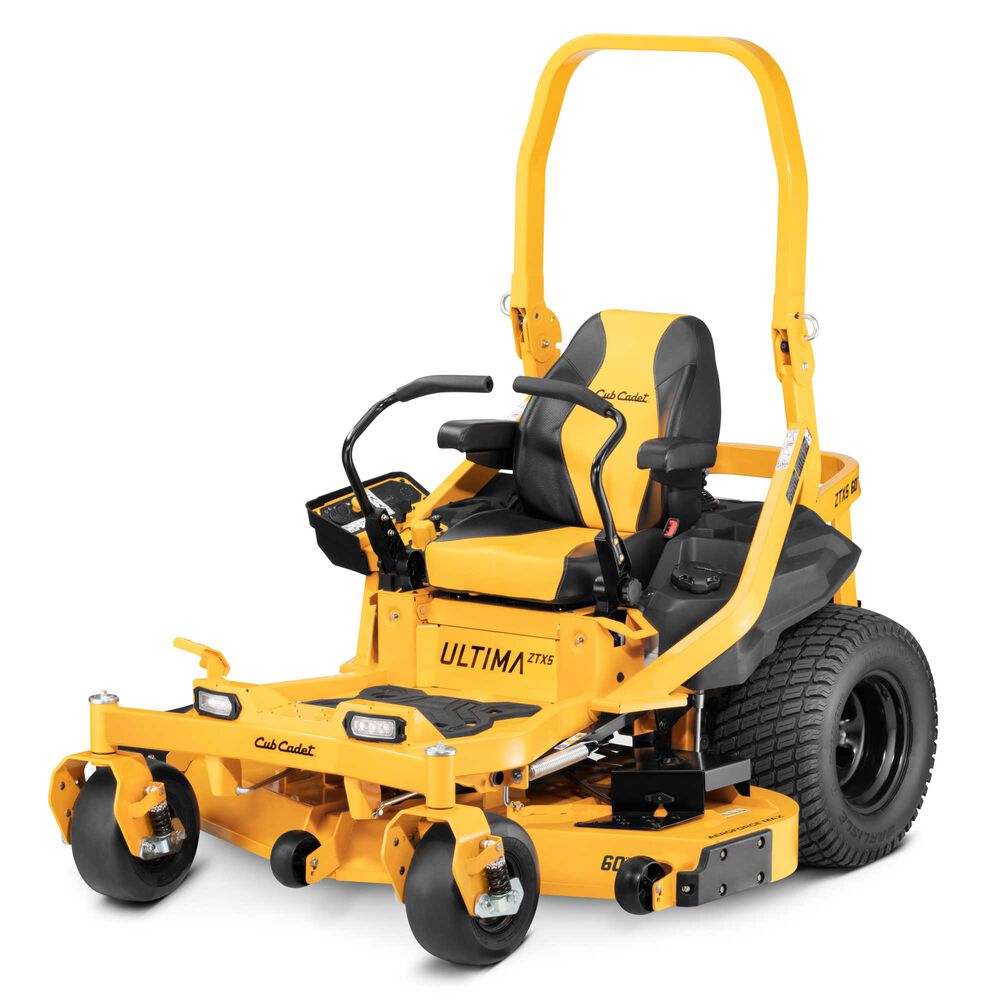 Cub Cadet Ultima ZTX5 60 in. Zero Turn Mower | AeroForce Max Reinforced Fab Deck | 24 HP V-Twin Kawasaki Engine | Roll Over Protection | Front Wheel Suspension (Open Box)