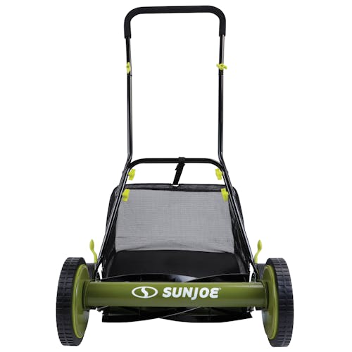 Restored Sun Joe MJ501M Manual Reel Mower W/ Grass Catcher | 18-inch | 9-Position (Refurbished)