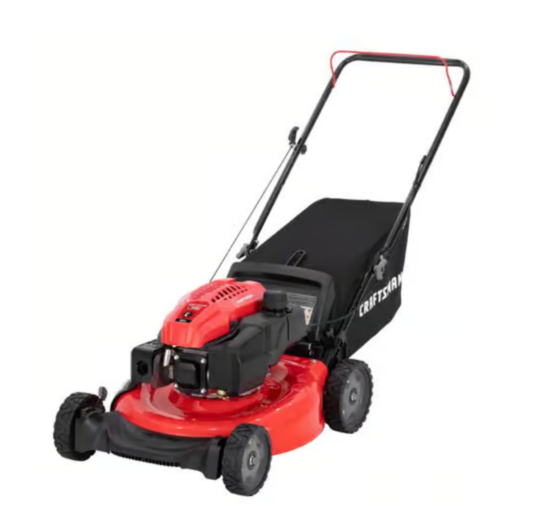 Craftsman M110C | 21in. 163cc Gas Lawn Mower | 3-in-1 Deck