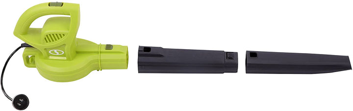 Sun Joe SBJ597E | 6-Amp 155 MPH Electric Leaf Blower | COLOR MAY VARY (Refurbished) | IN-STORE EXCLUSIVE