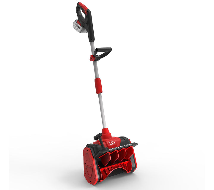 Restored Snow Joe 24V-SS13.5-XR-RED | Cordless Snow Shovel Kit | 24V 13.5 In. W/ 5.0Ah Battery & Charger | Directional Control (Refurbished)