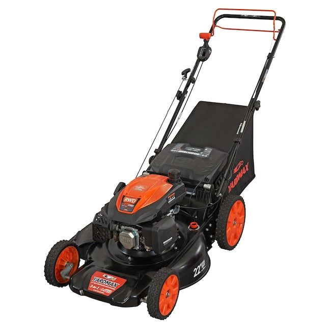 Restored YARDMAX YG2760 | 22-in Gas Self-propelled Lawn Mower | 201-cc Engine (Refurbished)