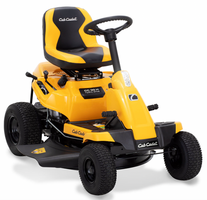 Cub Cadet CC30H Compact Riding Lawn Mower | 30 in. | 10.5 HP | High-Back Seat | 344cc Briggs & Stratton Engine | Hydrostatic Transmission (Open Box) | In-Store Exclusive